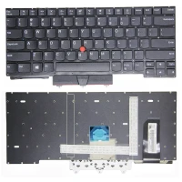 Lenovo Thinkpad E14 GEN 1, E14 GEN 2, E14 GEN 3, E14 GEN 4, R14 Gen 2, S3 Gen 2, black US keyboard OEM