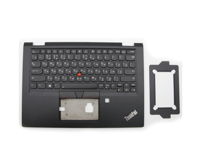 ThinkPad X390 Yoga fingerprint hole backlit Russian RU keyboard palmrest
