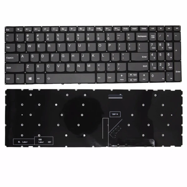 Lenovo 3-15ADA05 3-15ARE05 3-15IGL05 3-15IIL05 V15IIL fast-forward US keyboard - main product image