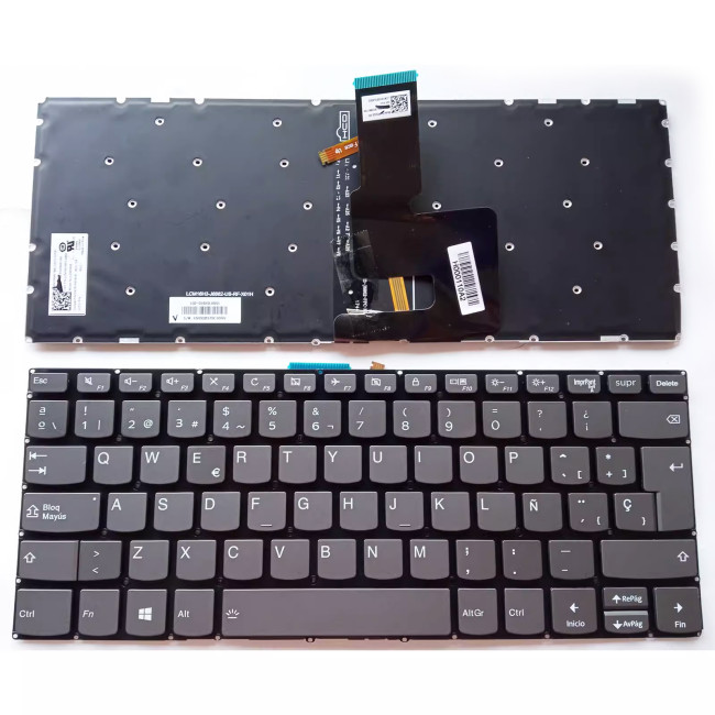Lenovo IdeaPad 320-14 320S-14IKB 120S-14IAP 520-14IKB 7000-14 delete backlit Spanish SP keyboard - main product image