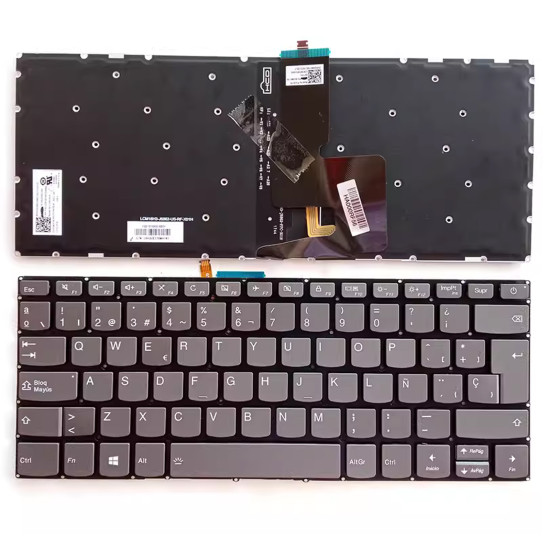 Lenovo IdeaPad 320-14 320S-14IKB 120S-14IAP 520-14IKB 7000-14 power backlit Spanish SP keyboard - main product image