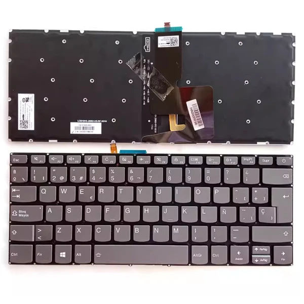 Lenovo IdeaPad 320-14 320S-14IKB 120S-14IAP 520-14IKB 7000-14 power backlit Spanish SP keyboard - main product image