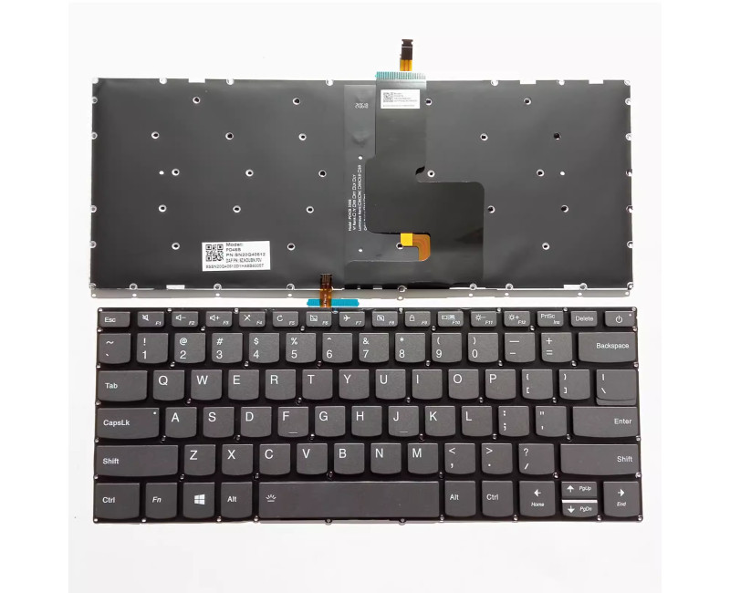 Lenovo 330-14AST 330-14IGM 330-14IKB 520-14 120S-14 power backlit US keyboard - additional view 
