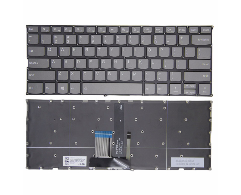 Lenovo 7000-13 720S-14IKB K42-80 K43-80 720s-14 V720-14 6-14IKB V530S-14IKB 320S-13 yoga 720-13 gray delete backlit US keyboard original - additional view 