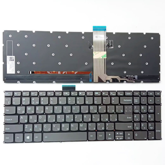 Lenovo Air 15 2021 S550-15 Ideapad 5-15 15IIL05 15ALC05 backlit Russian RU keyboard - main product image