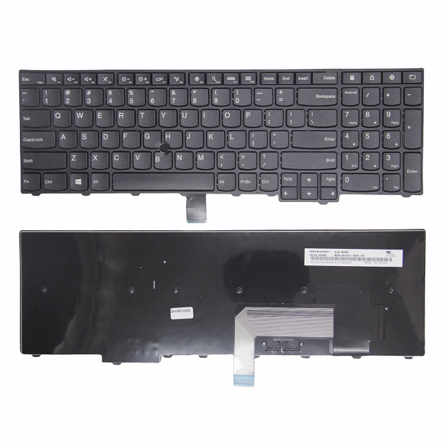 Lenovo thinkpad E540 E531 T540 T550 T560 L540 L570 W540 W550 W541 no trackpoint US keyboard OEM - main product image