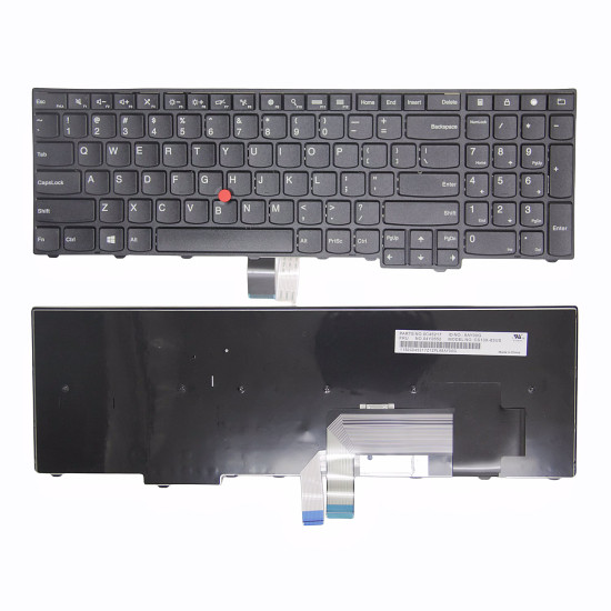 Lenovo thinkpad E540 E531 T540 T550 T560 L540 L570 W540 W550 W541 with trackpoint US keyboard OEM - main product image