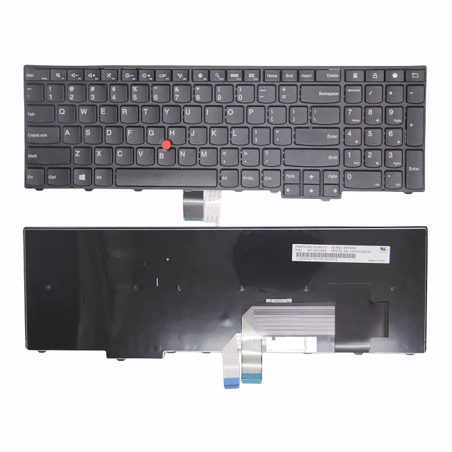 Lenovo thinkpad E540 E531 T540 T550 T560 L540 L570 W540 W550 W541 with trackpoint US keyboard OEM - main product image