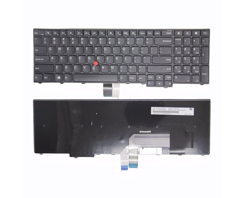LENOVO E540 E531 T540 T550 T560 L540 L570 W540 W550 W541 with trackpoint US keyboard OEM - additional view 