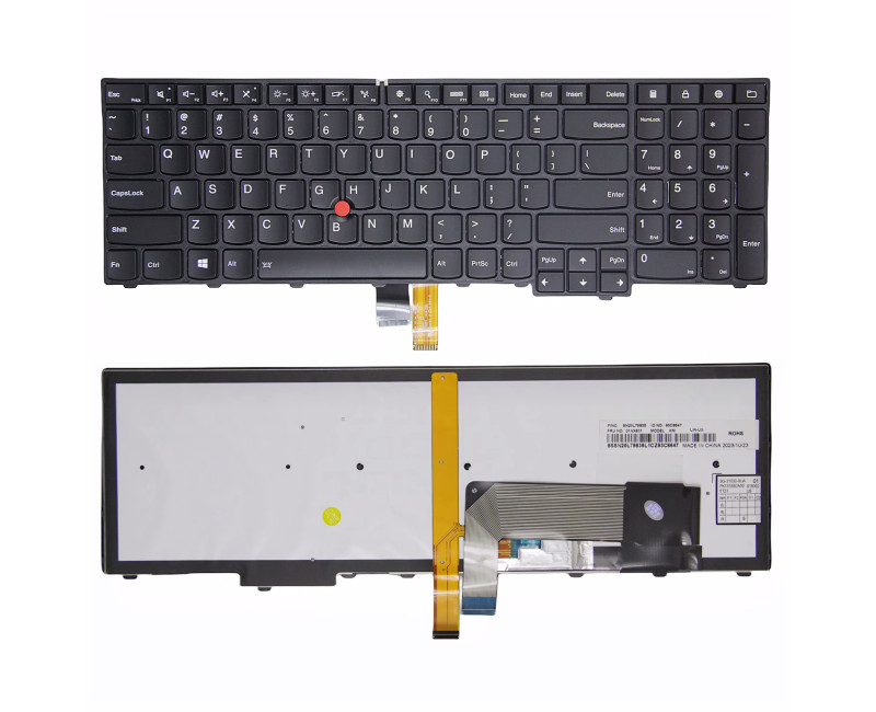 LENOVO E540 E531 T540 T550 T560 L540 L570 W540 W550 W541 with trackpoint backlit US keyboard OEM - additional view 