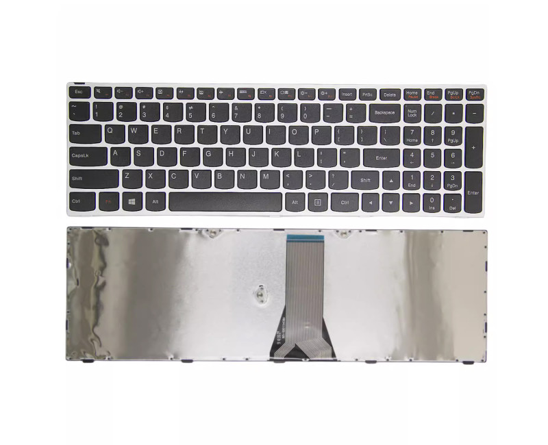 Lenovo G50-30 B50-30 B50-45 B50-70 B50-80 B51-30 B51-35 B51-80 US keyboard silver OEM - additional view 