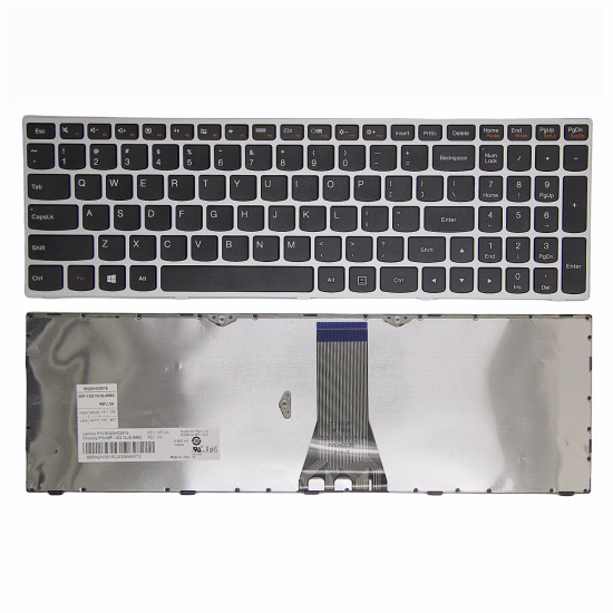 Lenovo G50-30 B50-30 B50-45 B50-70 B50-80 B51-30 B51-35 B51-80 US keyboard silver original - main product image