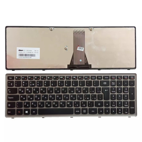 Lenovo G500S G505S S500 S510 S510p Z505 Z510 silver Russian RU keyboard - main product image