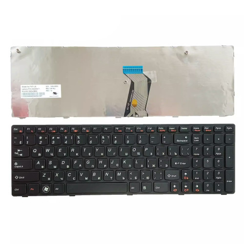 Lenovo G570 G575G Z560 Z560A Z565 G575GX G575 G770 G780 black Russian RU keyboard - additional view 