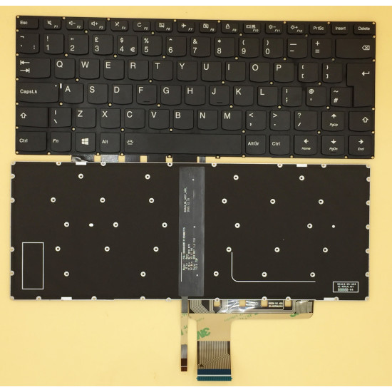 Lenovo IdeaPad 110-14 310-14 310S-14 510-14 510S-14 backlit UK keyboard 6K+NCR0K.A0U NSK-BXABN - main product image