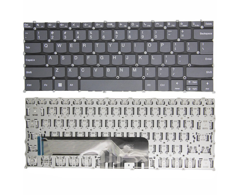 Lenovo IdeaPad 14 ALC7, IdeaPad 14 IJL7,IdeaPad 14 iAU7, 2022, IdeaPad 14s ALC, IdeaPad 14s ITL, 2021 F10 call gray US keyboard OEM - additional view 