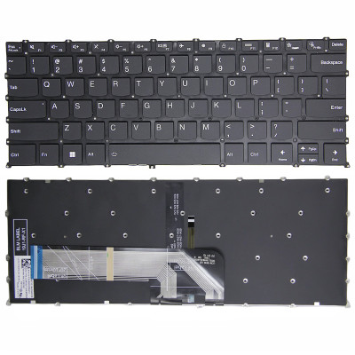 Lenovo IdeaPad 14 ALC7, IdeaPad 14 IJL7,IdeaPad 14 iAU7, 2022, IdeaPad 14s ALC, IdeaPad 14s ITL, 2021 F10 lock black backlit US keyboard