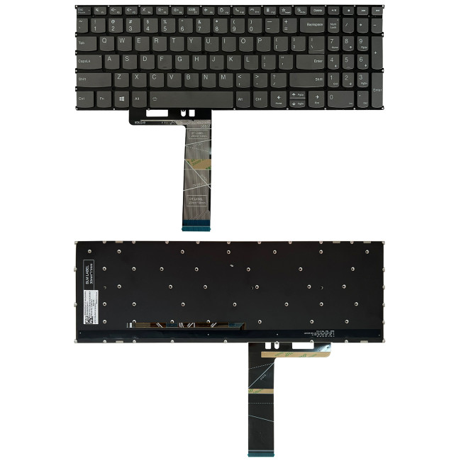 Lenovo IdeaPad 15S 2023, ABR8, IAN8, IRU8, US backlit keyboard - main product image