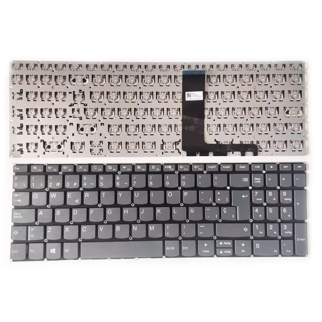 Lenovo IdeaPad 330-15IKB 330-15 330-15IGM 330-15ICH 330-15ARR gray Spanish SP keyboard - main product image