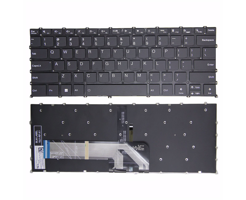 Lenovo IdeaPad Yoga Slim 7-14ARE05 7-14IIL05 7-14ITL05 7-14ITL5 black backlit US keyboard