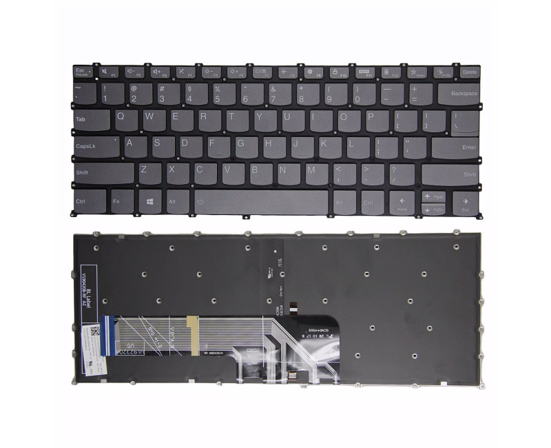 Lenovo IdeaPad Yoga Slim 7-14ARE05 7-14IIL05 7-14ITL05 7-14ITL5 gray backlit US keyboard high copy