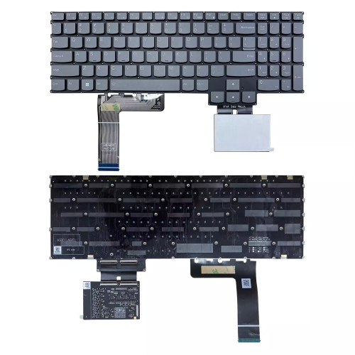 Lenovo IdeaPad Gaming 3 16IAH7 16ARH7 15IAH7 15ARH7 Y9000X R9000X 2022 gray RGB backlit US keyboard - main product image