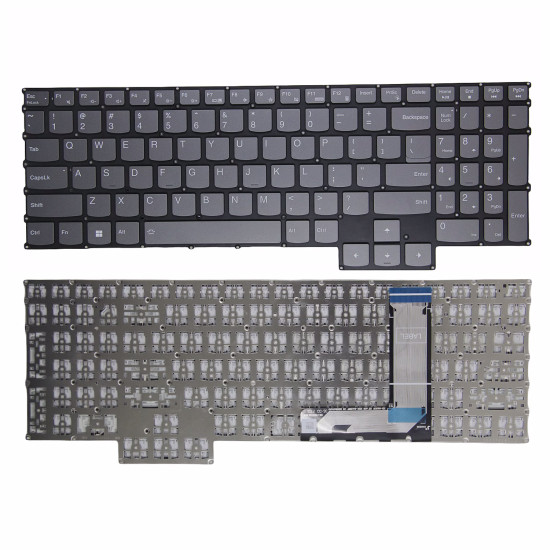 Lenovo IdeaPad Gaming 3 16IAH7 16ARH7 15IAH7 15ARH7 Y9000X R9000X 2022 gray US keyboard - main product image