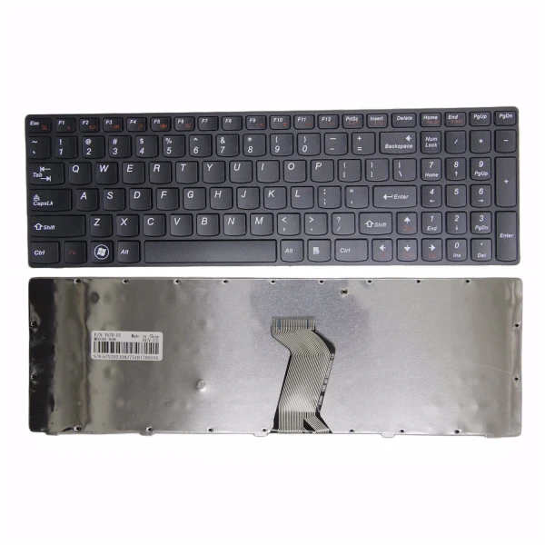 Lenovo Ideadpad Y570 black frame US keyboard OEM - main product image