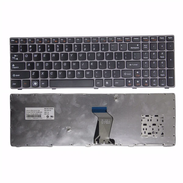 Lenovo Ideadpad Y570 gray frame US keyboard - main product image