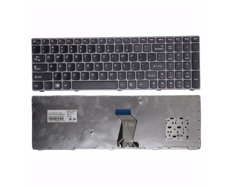 Lenovo Ideadpad Y570 gray frame US keyboard - additional view 