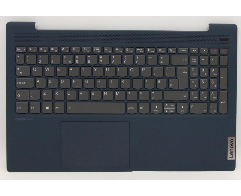 LENOVO Ideapad 5 15ITL05 5CB1B42860 blue backlit UK keyboard palmrest