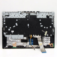 Lenovo Legion 5 15ACH6A 5CB1C74839 blue backlit Canadian French CF keyboard palmrest - additional view 1