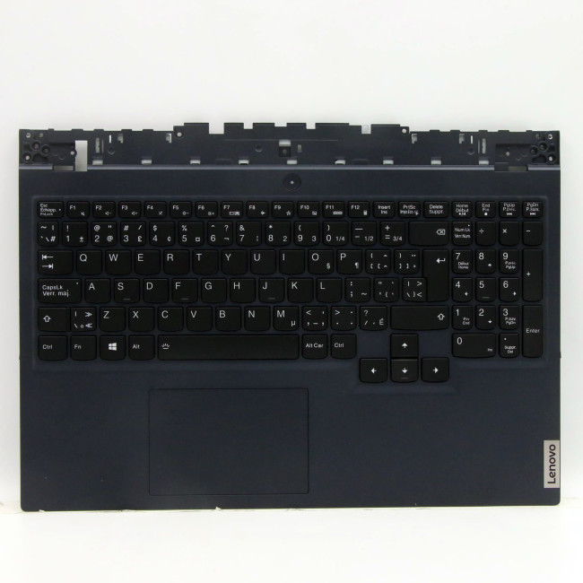 Lenovo Legion 5 15ACH6A 5CB1C74839 blue backlit Canadian French CF keyboard palmrest - main product image