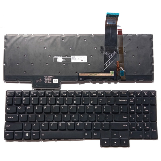 Lenovo Legion 5 15ARH05 15ARH05H 15IMH05 15IMH05H, RGB backlit US keyboard - main product image