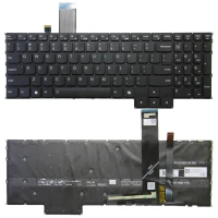 Lenovo Legion 5 15IRX9 15APH9, Legion pro 5 16IRX9, Legion pro 7 16IRX9H, black RGB backlit US keyboard