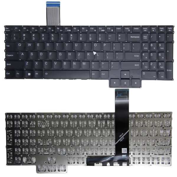 Lenovo Legion 5 15IRX9 15APH9, Legion pro 5 16IRX9, Legion pro 7 16IRX9H, black US keyboard - main product image