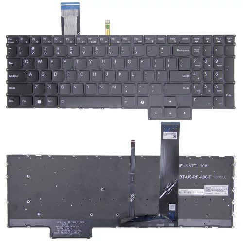 Lenovo Legion 5 15IRX9 15APH9, Legion pro 5 16IRX9, Legion pro 7 16IRX9H, black backlit US keyboard AI - main product image
