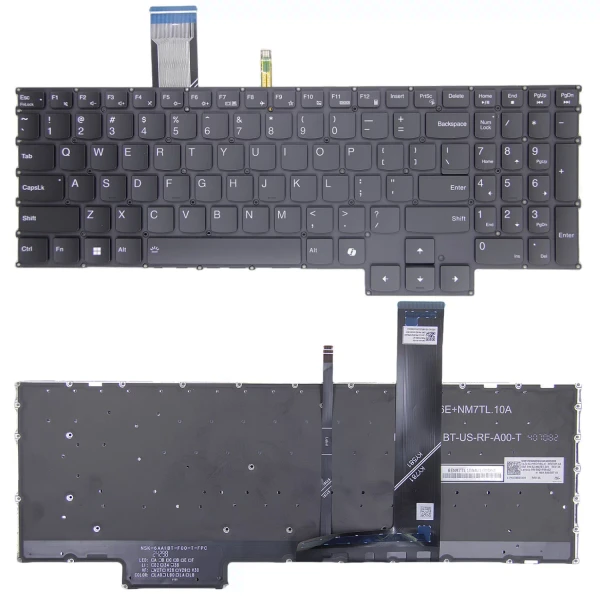 Lenovo Legion 5 15IRX9 15APH9, Legion pro 5 16IRX9, Legion pro 7 16IRX9H, black backlit US keyboard AI - main product image