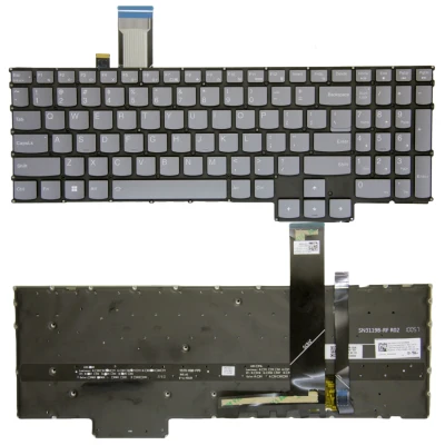 Lenovo Legion 5 15IRX9 15APH9, Legion pro 5 16IRX9, Legion pro 7 16IRX9H, gray RGB backlit US keyboard