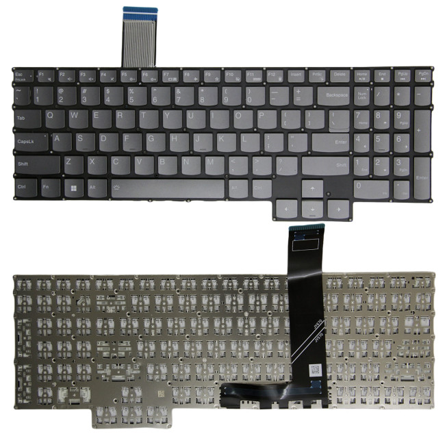 Lenovo R9000P Y9000P 2022 2023 2024, Y7000P 2022, gray US keyboard - main product image