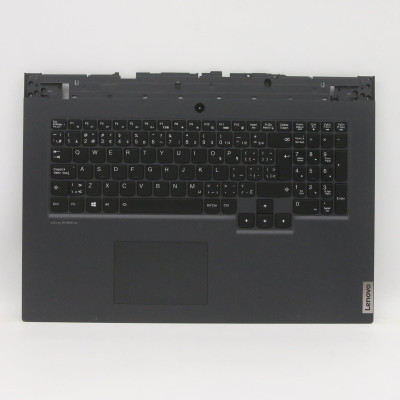 Lenovo Legion 5 17IMH05 5CB0Z21109 gray backlit Canadian French CF keyboard palmrest