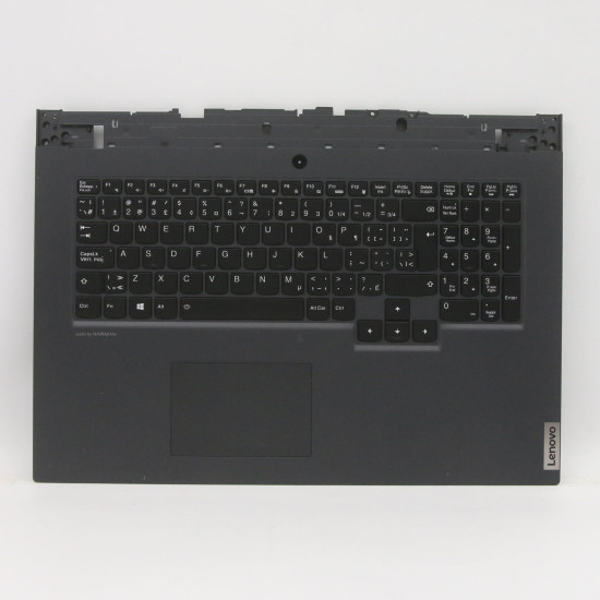 Lenovo Legion 5 17IMH05 5CB0Z21109 gray backlit Canadian French CF keyboard palmrest - main product image