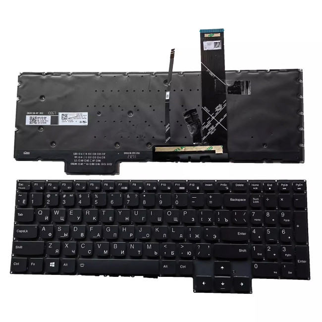 Lenovo Legion Y7000 R7000 Y7000P R7000P 2020 backlit Russian RU keyboard - main product image