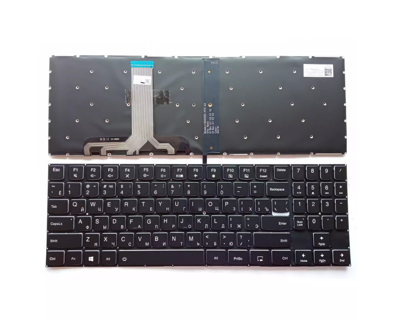 LENOVO Legion Y7000 Y7000P-1060 Y530 Y530-15ICH black backlit Russian RU keyboard