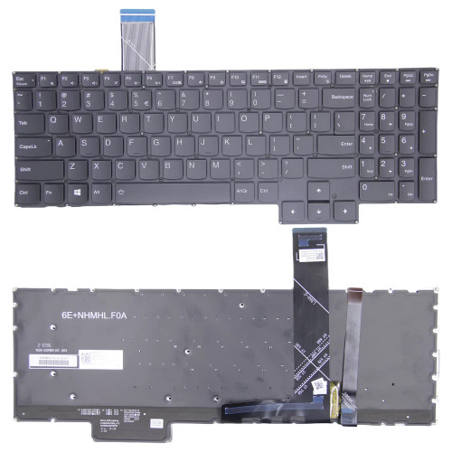 Lenovo R7000, Y7000P, R9000P, Y9000P, 2020 2021 RGB backlit US keyboard - main product image