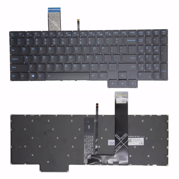 Lenovo R7000 Y7000P R9000P Y9000P 2020 2021 blue word backlit US keyboard - main product image
