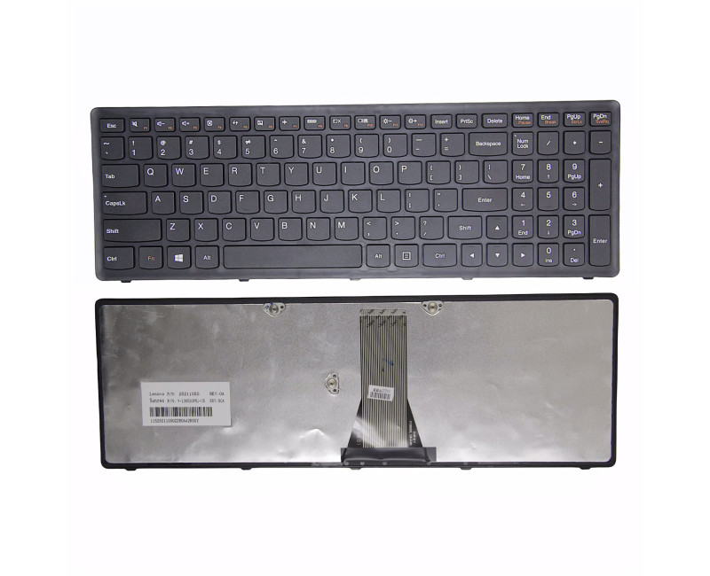 Lenovo S500 G500S G505S Z501 S510P Z505 Z510 FLEX 15 black US keyboard original - additional view 