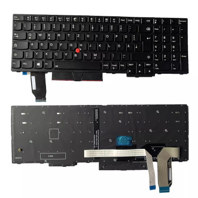 Lenovo ThinkPad E580 E585 E590 E595 L580 L590 backlit German DE keyboard