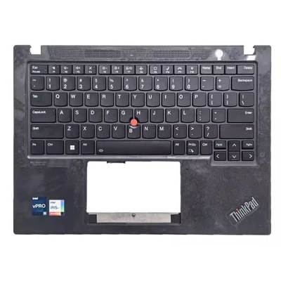 Lenovo ThinkPad T14s Gen 3, T14s Gen 4, 5M11H27338, backlit US keyboard palmrest