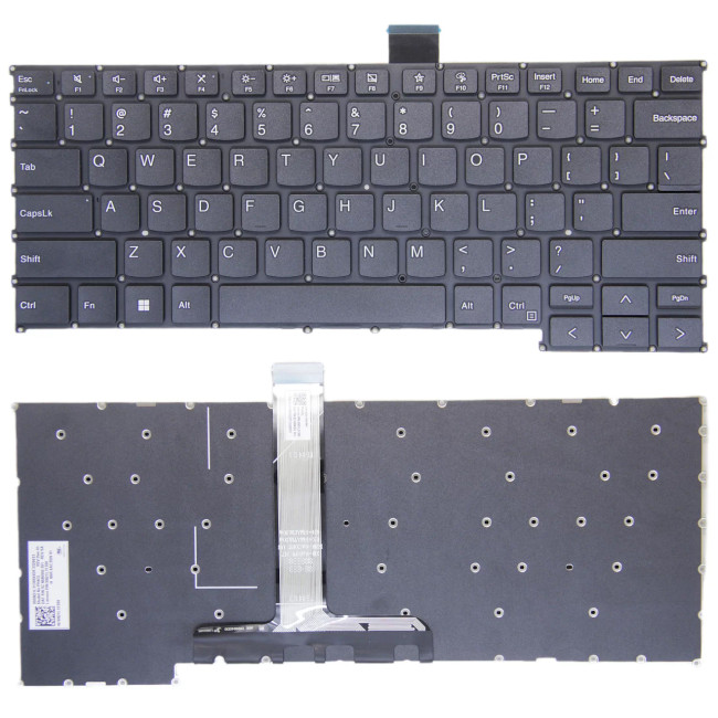 Lenovo Thinkbook 14 G6 IRL ABP 2023, X5-14 IRL IRP black US keyboard - main product image